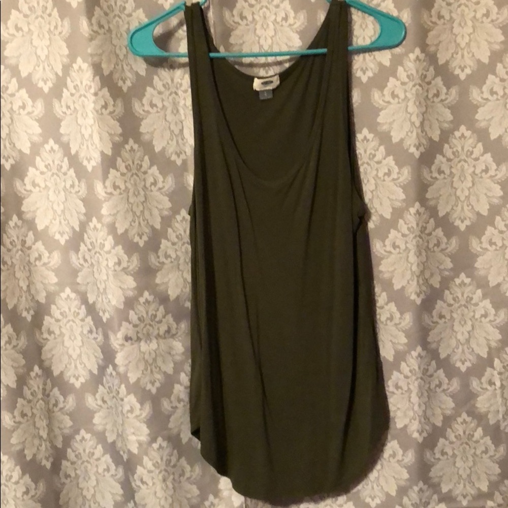 Army green NWOT tank top